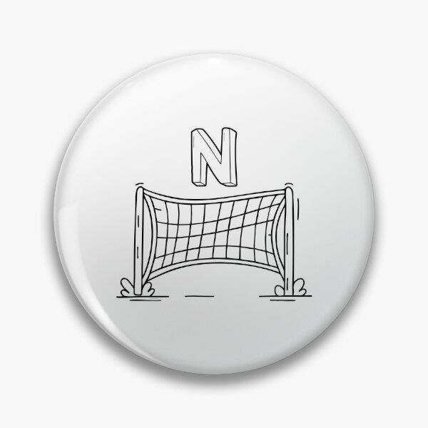 Item preview, An Illustrations of Net beside a letter N designed and sold by rasagamastore.