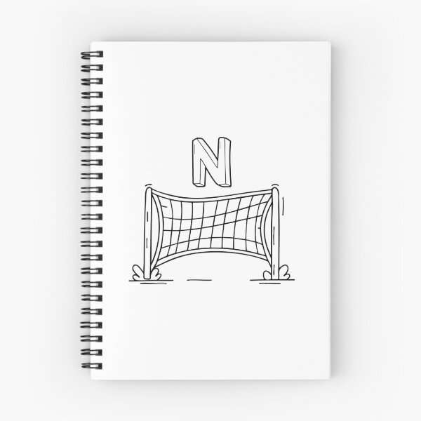 Item preview, An Illustrations of Net beside a letter N designed and sold by rasagamastore.
