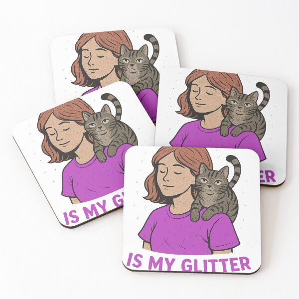 Item preview, Cat Glitter designed and sold by Kimmy and Zamiah Art.