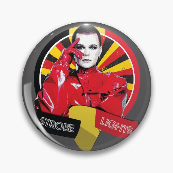 Item preview, Strobe Lights - Red Sebastian - Belgium - Eurovision Song Contest 2025 - Eurovision Belgium - ESC2025 ESC25 Basel designed and sold by Vision-Tees.