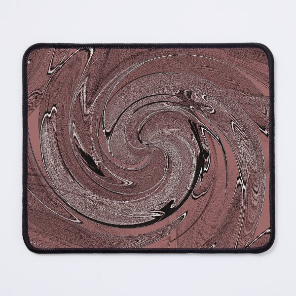 Item preview, Swirl Marble Pattern in Monochromatic Reddish Brown designed and sold by Artistestella.