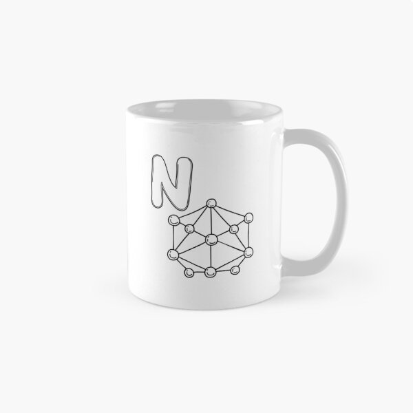 Item preview, An Illustrations of Network beside a letter N designed and sold by rasagamastore.
