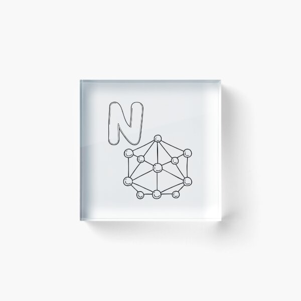 Item preview, An Illustrations of Network beside a letter N designed and sold by rasagamastore.