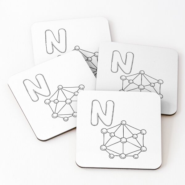 Item preview, An Illustrations of Network beside a letter N designed and sold by rasagamastore.