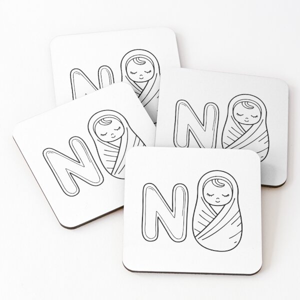Item preview, An Illustrations of Newborn beside a letter N designed and sold by rasagamastore.
