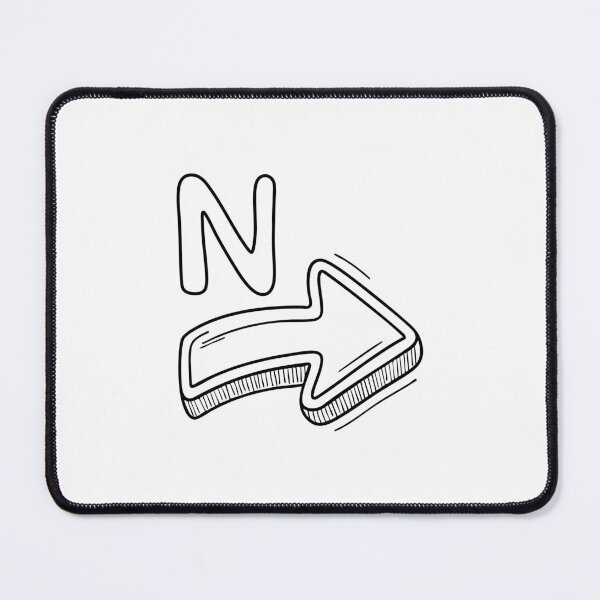 Item preview, An Illustrations of Next beside a letter N designed and sold by rasagamastore.