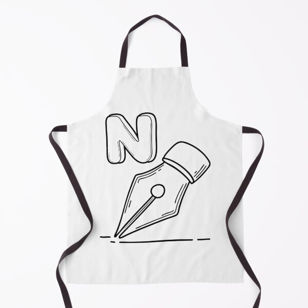 Item preview, An Illustrations of Nib beside a letter N designed and sold by rasagamastore.