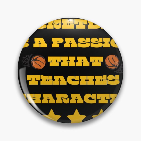 Item preview, BASKETBALL IS A PASSION THAT TEACHES CHARACTER designed and sold by THSSKLEP.