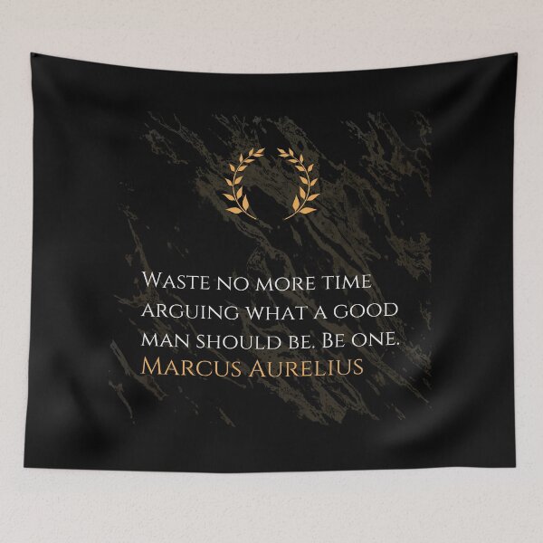 Item preview, Be a Good Man - Marcus Aurelius Stoicism Quote designed and sold by DoseOPhilosophy.