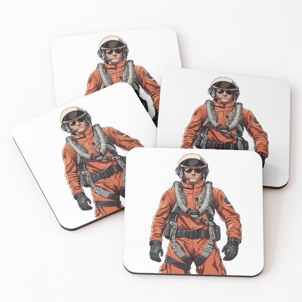 Item preview, fighter jet pilot designed and sold by javierparra.