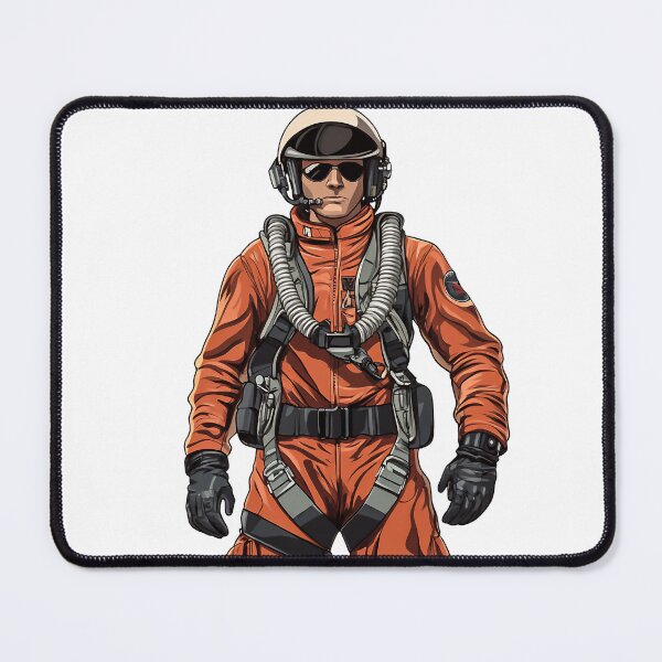 Item preview, fighter jet pilot designed and sold by javierparra.