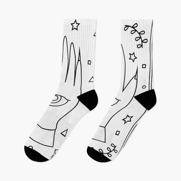 Item preview, Visionary hands with eyes, symbols, and geometric details designed and sold by estebansequeira.