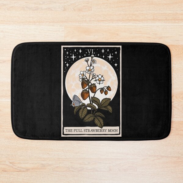 Item preview, The Full Strawberry Moon Tarot Card designed and sold by CattGDesigns.