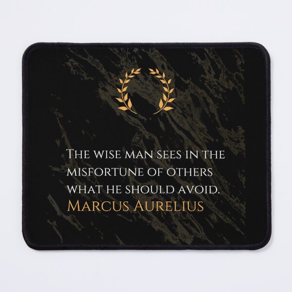 Item preview, Learn from Others' Misfortunes - Marcus Aurelius Stoicism Quote designed and sold by DoseOPhilosophy.