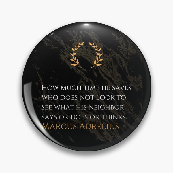 Item preview, Save Time and Focus - Marcus Aurelius Stoicism Quote designed and sold by DoseOPhilosophy.