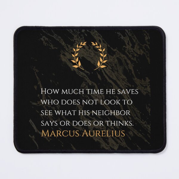 Item preview, Save Time and Focus - Marcus Aurelius Stoicism Quote designed and sold by DoseOPhilosophy.