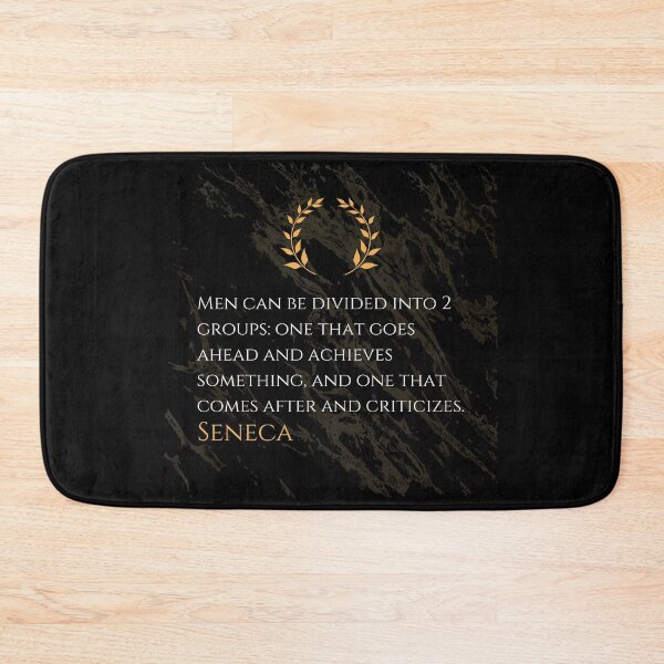 Item preview, Achievers vs. Critics - Seneca Stoic Philosophy Quote designed and sold by DoseOPhilosophy.