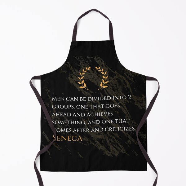 Item preview, Achievers vs. Critics - Seneca Stoic Philosophy Quote designed and sold by DoseOPhilosophy.