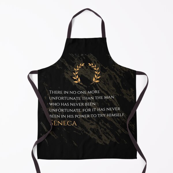 Item preview, The Unfortunate Man - Seneca Stoic Philosophy Quote designed and sold by DoseOPhilosophy.