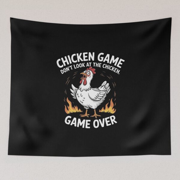 Item preview, Hilarious Chicken Game Design - Don’t Look at the Chicken designed and sold by love3617.