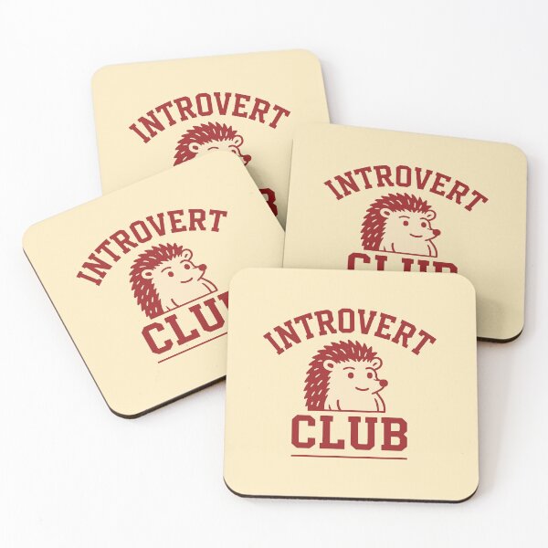 Item preview, Introvert Club – Cute Hedgehog for Shy People designed and sold by livein105.
