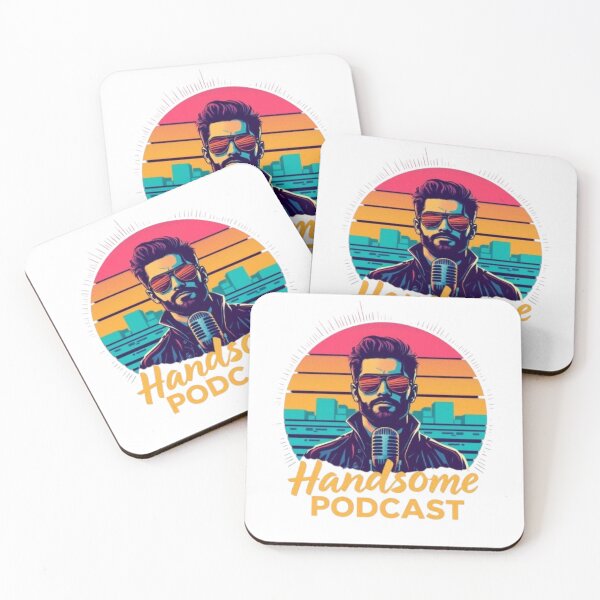 Item preview, Handsome podcast Custom Retro Vintage classic Designs designed and sold by Alphaking Merch.