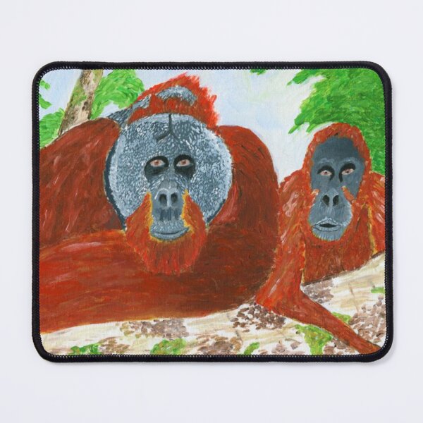 Item preview, Sumatran Orangutan (Critically Endangered) designed and sold by ArtbyBrittney.
