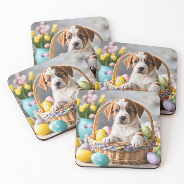 Item preview, Puppy at Easter designed and sold by Magic3D.