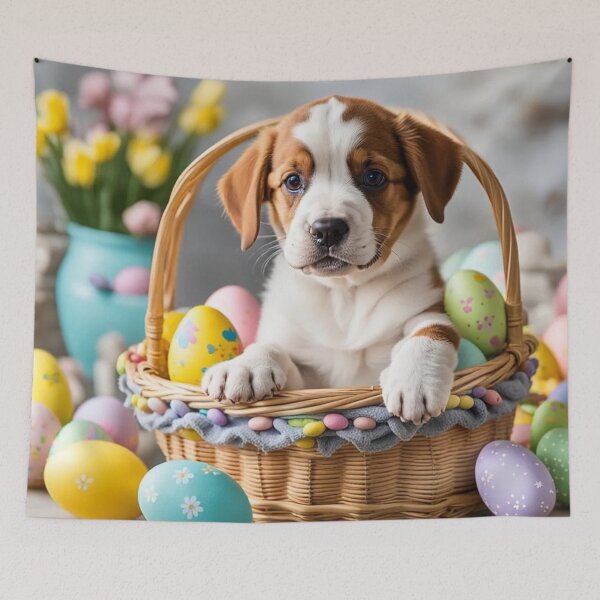 Item preview, Puppy at Easter designed and sold by Magic3D.