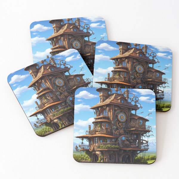 Item preview, Steampunk House 04 designed and sold by Studio Magical Moments.