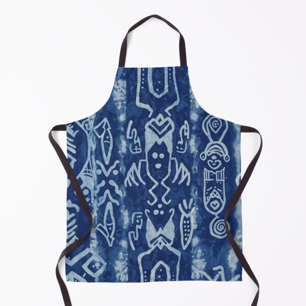 Item preview, Adire Kaleidoscopic Tie-Dye Pattern | Blue Design designed and sold by Collision19.