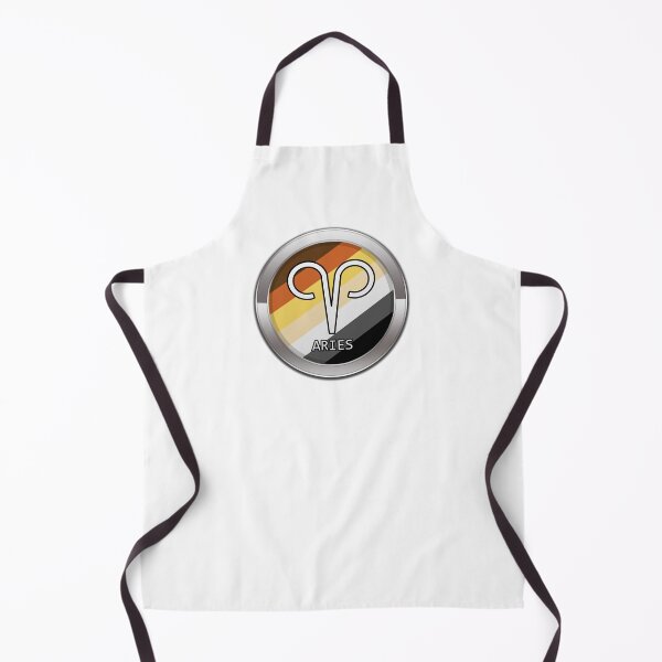 Item preview, Aries Zodiac Symbol in Gay Bear Pride Flag Colors Horoscope designed and sold by LiveLoudGraphic.