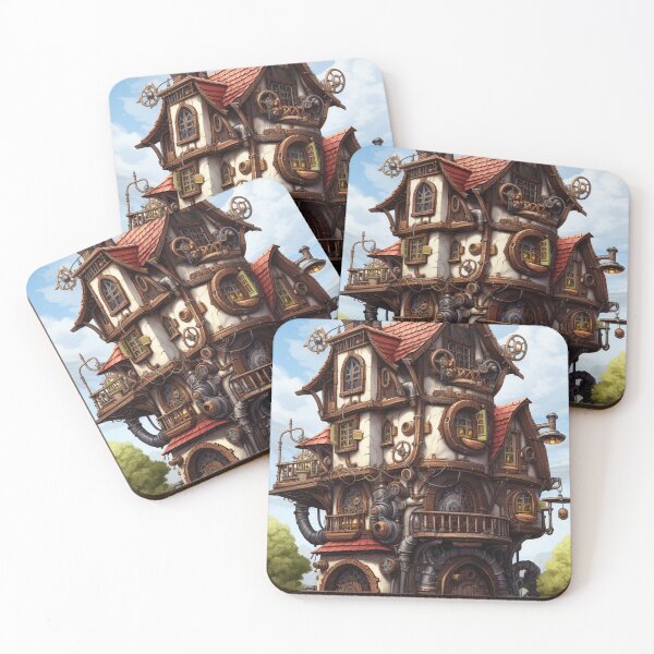 Item preview, Steampunk House 08 designed and sold by Studio Magical Moments.