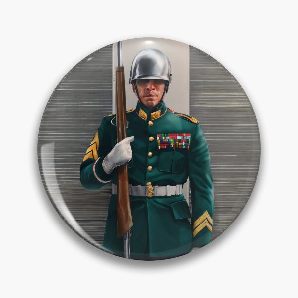 Item preview, El Soldado (The Soldier) Loteria Card 34 designed and sold by matteflor.