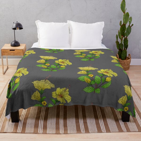 Item preview, Yellow Hibiscus Flowers designed and sold by Marguerite Artistry.