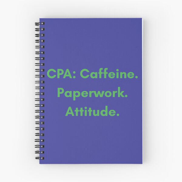 Item preview, CPA Mode Activated – Caffeine, Paperwork, Attitude designed and sold by TeesByOquad.