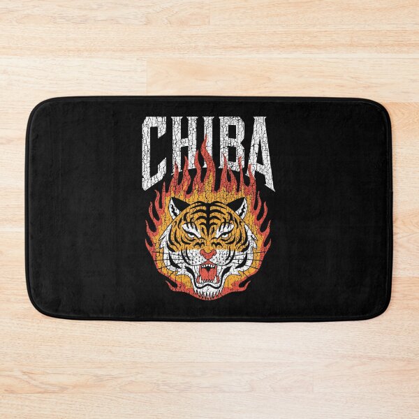 Item preview, Vintage and distressed Chiba City Japan – Bold Tiger Tattoo Design designed and sold by paulo silveira.
