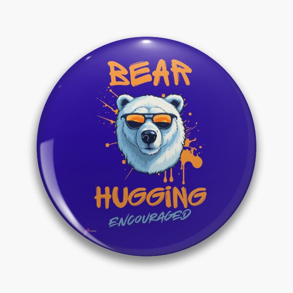 Item preview, Bear Hugging Encouraged! designed and sold by BUILTABEAR.