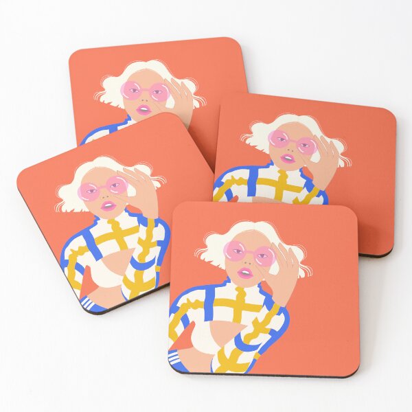 Item preview, Electric Glance: Bold Pop Fashion Portrait designed and sold by To-wonderland.