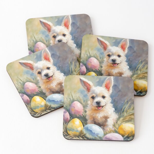 Item preview, Dog with ears at Easter designed and sold by Magic3D.