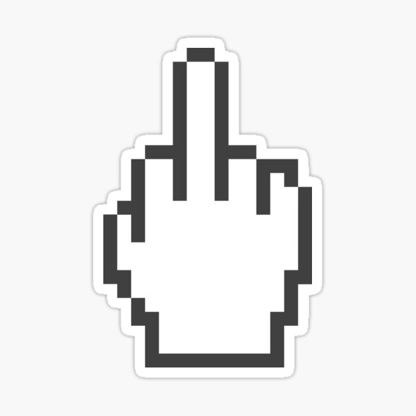Artikel-Vorschau von Den digitalen Stinkefinger zeigen, designt und verkauft von The Common Tee.
