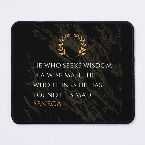 Item preview, The Pursuit of Wisdom: Seneca on Lifelong Learning designed and sold by DoseOPhilosophy.