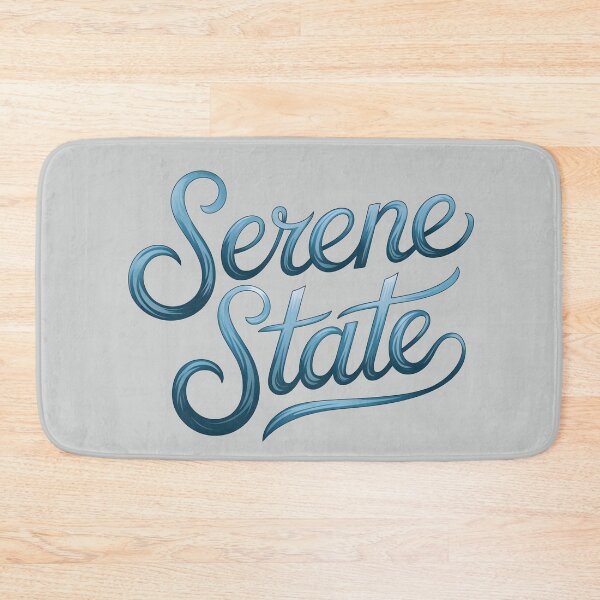Item preview, Serene State: Embrace Tranquility and Calm Mindset designed and sold by MindfulVisionz.