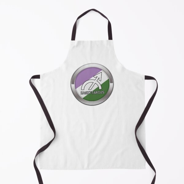 Item preview, Sagittarius Zodiac Symbol in Genderqueer Pride Flag Colors Horoscope designed and sold by LiveLoudGraphic.