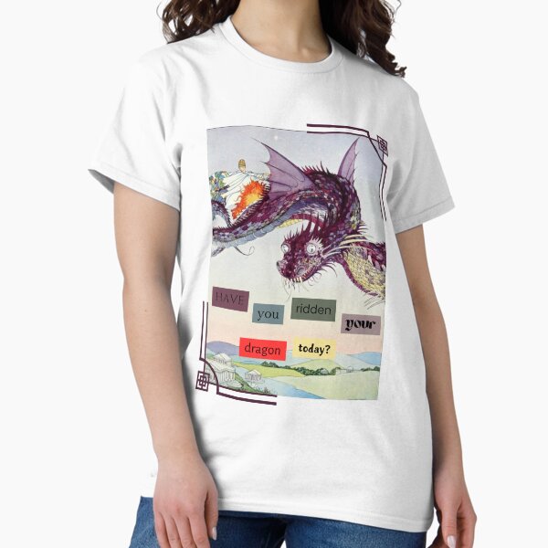 Item preview, Have You Ridden Your Dragon Today? designed and sold by Oddly Enchanted.