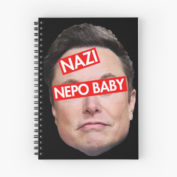 Item preview, Nazi Nepo Baby - Anti Musk - Anti Nazi designed and sold by Thelittlelord.