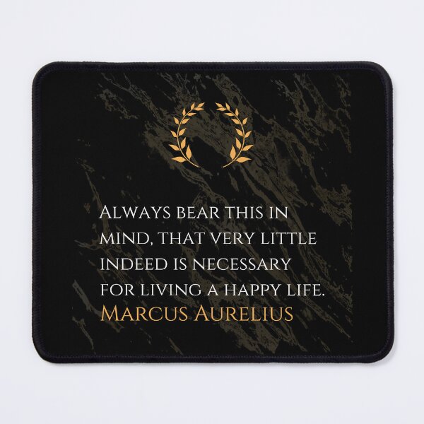 Item preview, Simple Joy: Marcus Aurelius Stoicism Quote on Happiness designed and sold by DoseOPhilosophy.