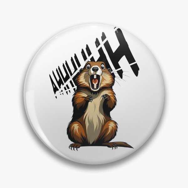 Item preview, No Thoughts, Just Screaming (Marmot) designed and sold by LostRavenDesign.