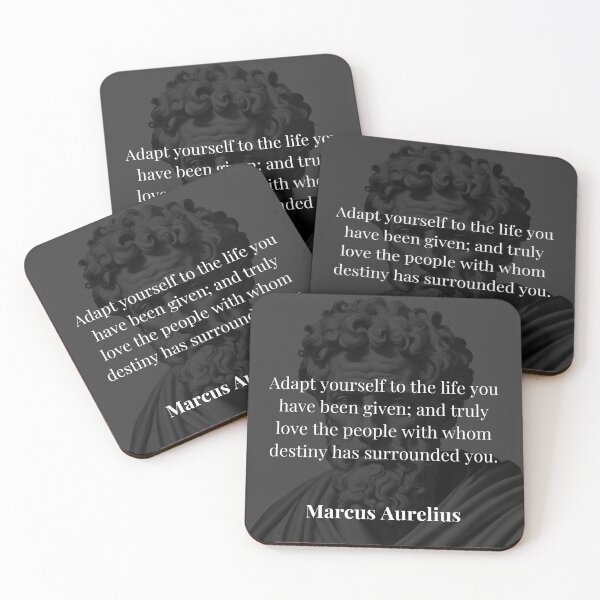 Item preview, Marcus Aurelius's Counsel: Embrace and Treasure Life designed and sold by DoseOPhilosophy.