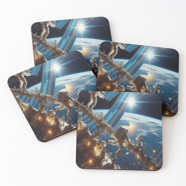 Item preview, ASTRONAUTS ON ISS 3 designed and sold by MajesticPx.